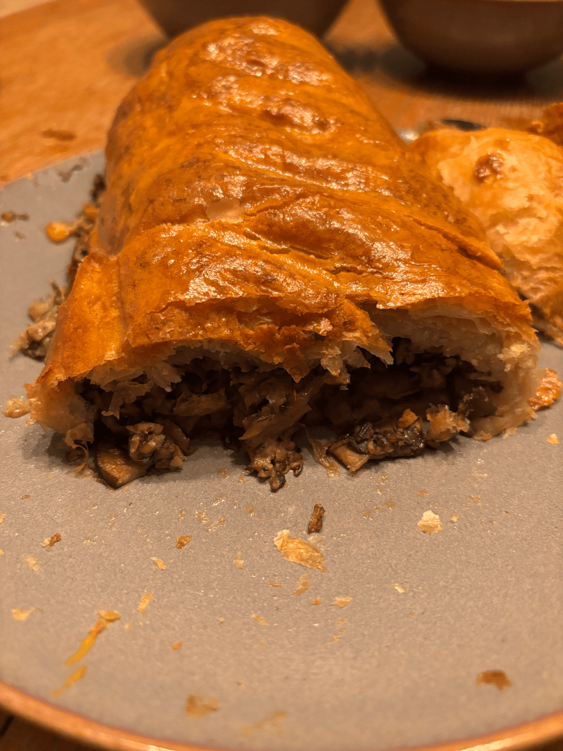 Mushroom Wellington recipe